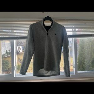 IZod size Large quarter zip sweater